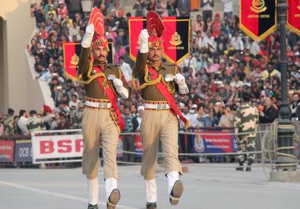 Golden Temple with Wagah Border